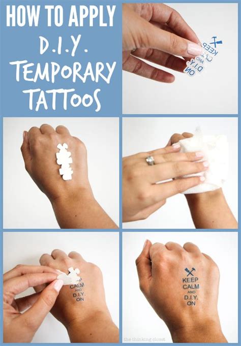 temporary tattoo without perfume